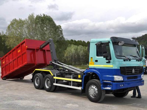 Sinotruk Howo 6X4 20 m3 Hook Arm Garbage Truck